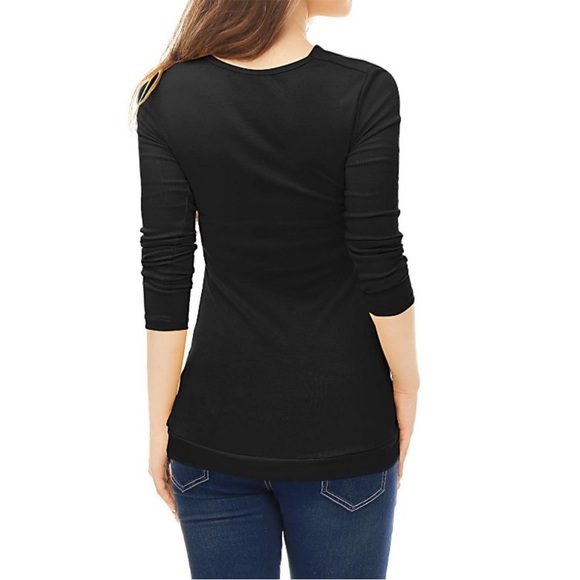 💚Allegra K NWT side button top - Picture 3 of 8